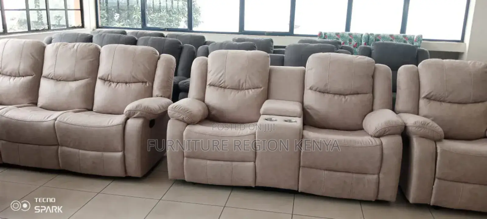 Six Seater Imported Recliner Sofas