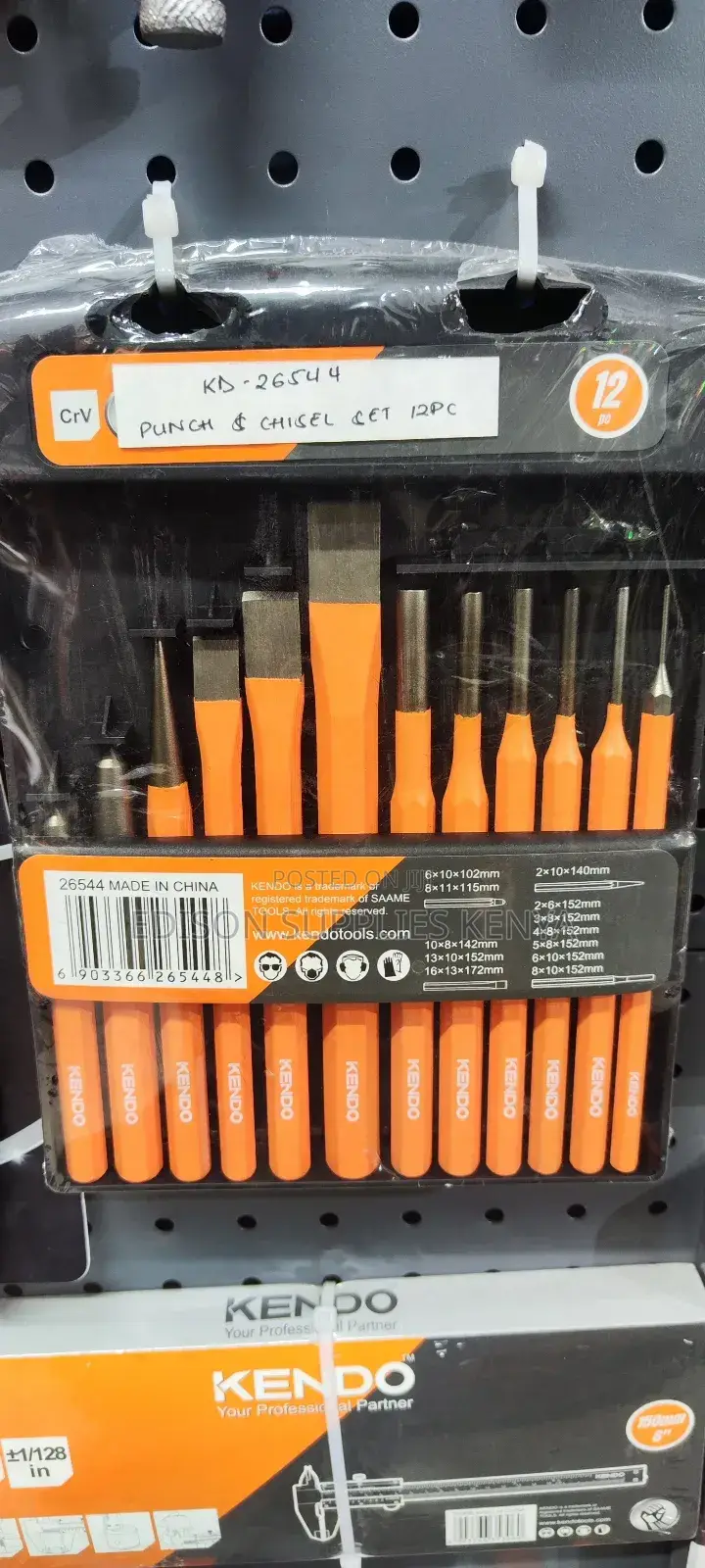 Punch Chisel Set Kendo 12pcs Leather Punch Chisel Set Pin