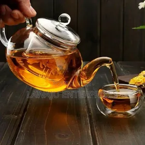 Heat Resistant Glass Tea Pot