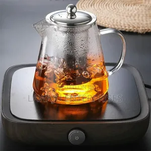 Heat Resistant Glass Teapot With Infuser