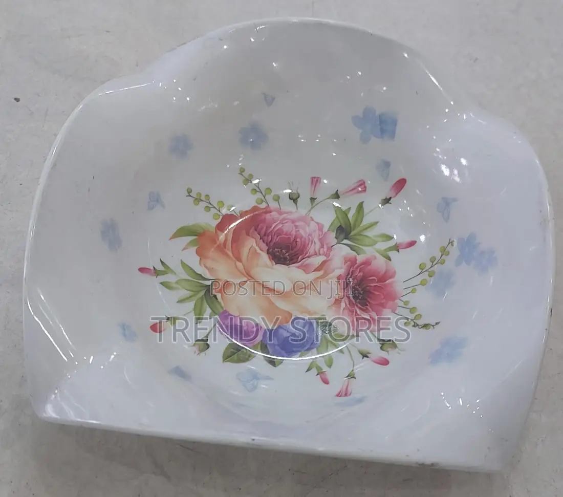 Flowered Melamine Bowl