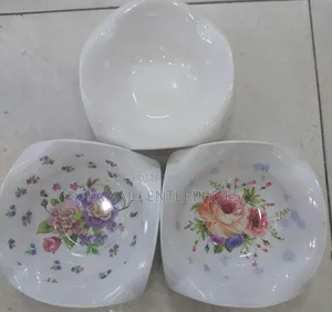 Flowered Melamine Bowl