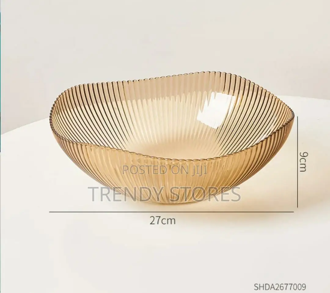 Gold Melamine Fruit Bowl