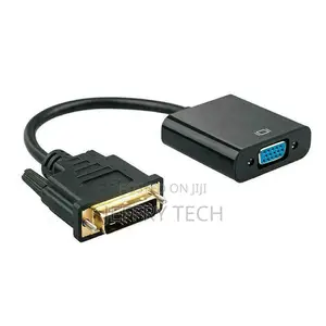  DVI to VGA Adapter 24+1 Pin DVI-D Male to VGA Female Con