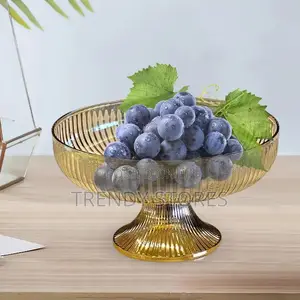 Gold Vintage Fruit Bowl