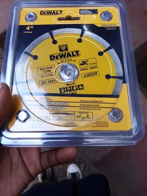 Dewalt Marble And Granite Cutting Disks 4"