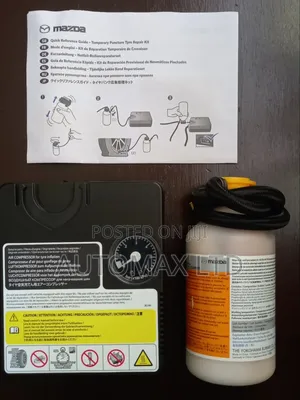 Genuine Mazda Tyre Inflator With Emergency Sealant Ex-Japan