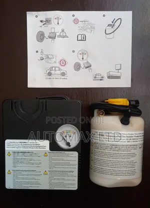 Genuine Subaru Tyre Inflator With Emergency Sealant Ex-Japan