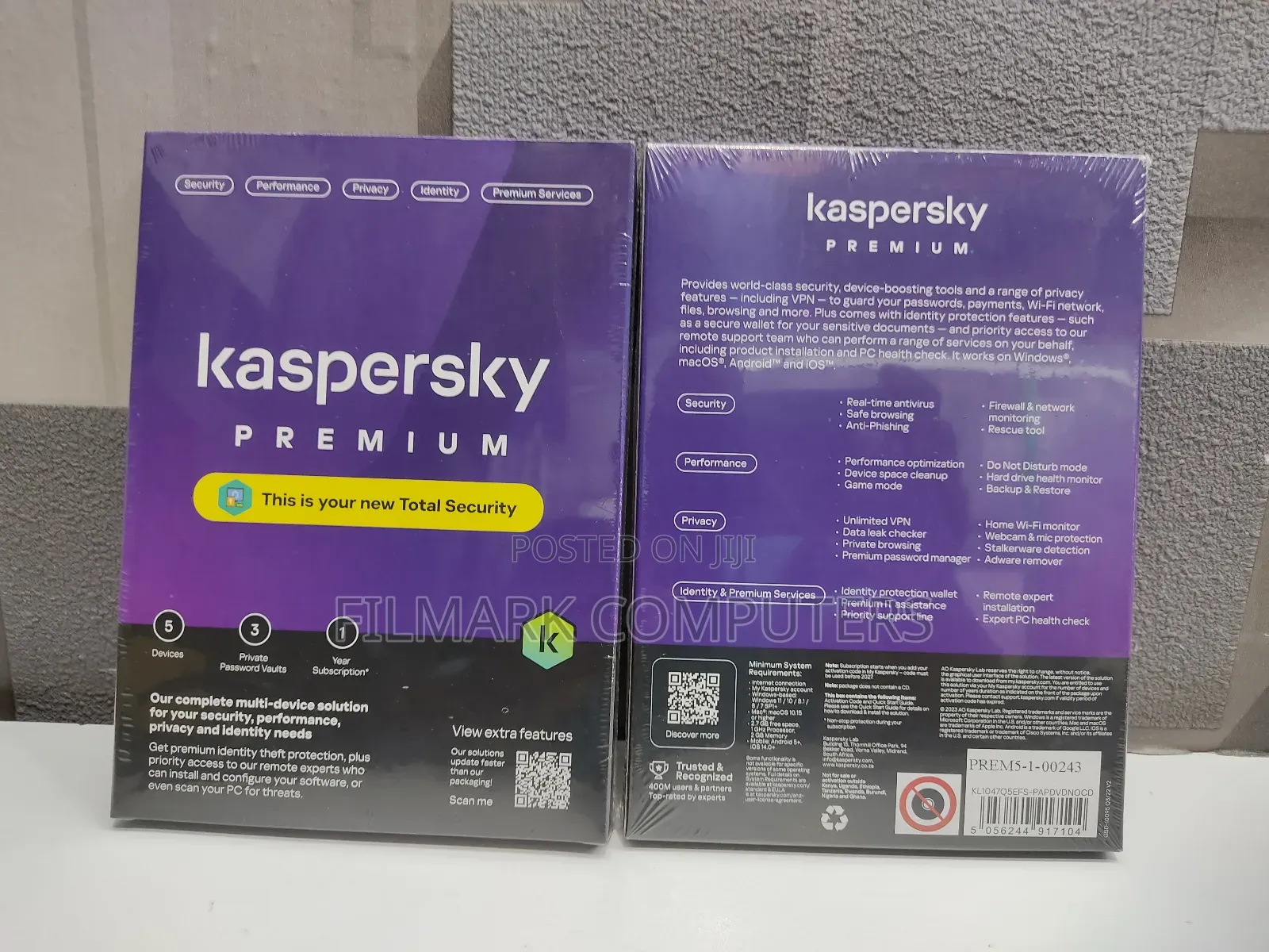 Kaspersky Premium Total Security 5 Users