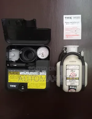 Genuine TMK Toyota Tyre Inflator With Emergency Sealant,