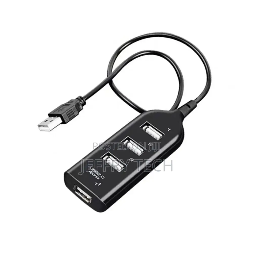 USB Hub 4 Port Distributor Splitter USB Extension 40cm 480M