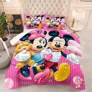 3 in 1 Cartoon Themed Duvet Cover Set