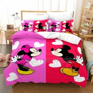 3 in 1 Cartoon Themed Duvet Cover Set
