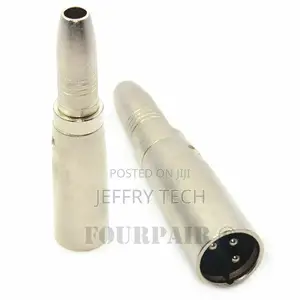 XLR 3-Pin Male to 1/4" Stereo TRS Female Jack Audio Cable Mi