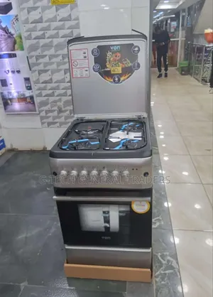 Von 3gas+1electric Plate 50*60 Oven Cooker