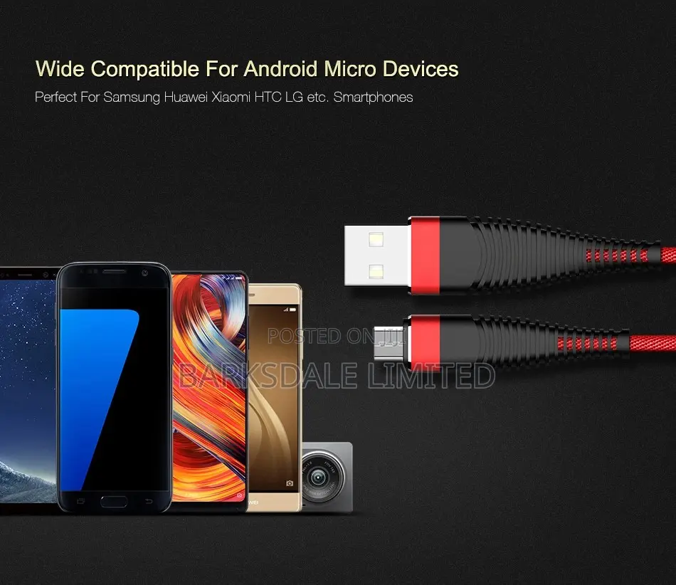 3M Charging Type C Data USB Fast Charger Cable Data Phone