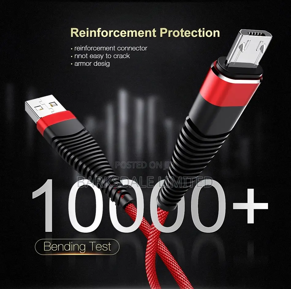 3M Charging Type C Data USB Fast Charger Cable Data Phone
