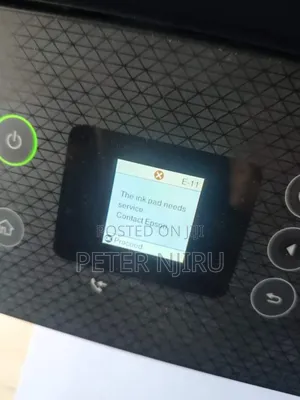 The Printer Inkpad Need Service