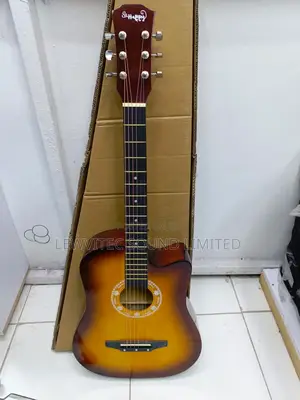 Happy Sunburst Acoustic Guitar