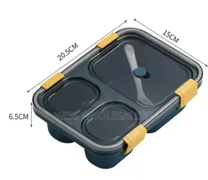 *3 Compartment Kids Lunch Box / Snack Box*
 
