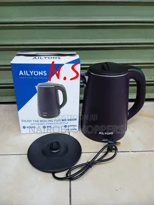 Ailyons FK0308 Black Cordless Electric Kettle