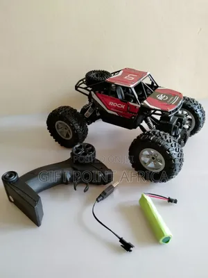 Red Big Foot Rechargeable Monster Truck for Kids