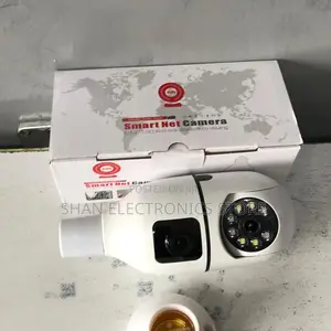 Two Way Audio Wireless Security 360 Degree Dual Lens CCTV ;