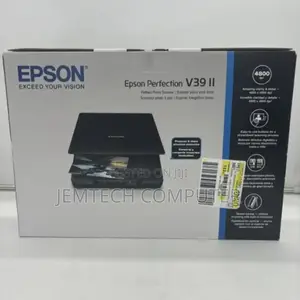 Epson Perfection V39 Ii Color and Document Flatbed Scanner