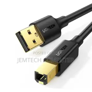 UGREEN USB 2.0 AM to BM Print Cable 1.5m (Black)