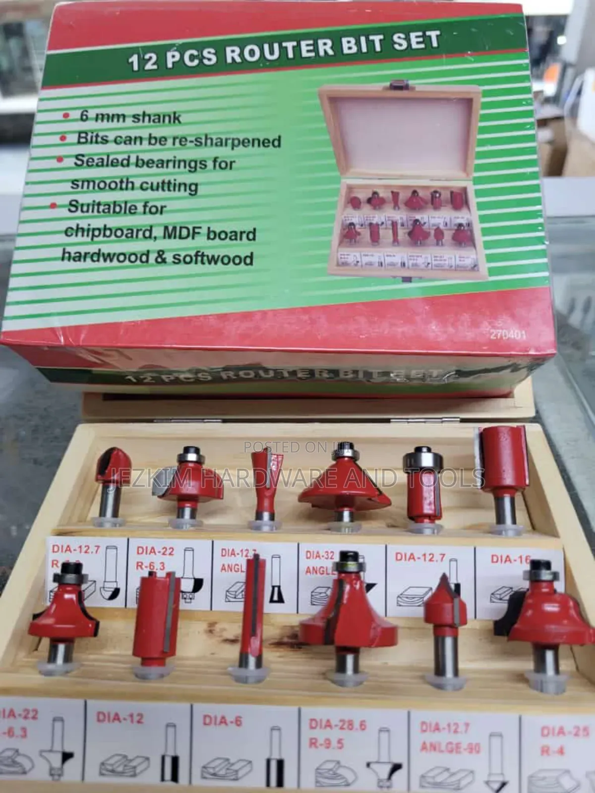 Router Bit Set