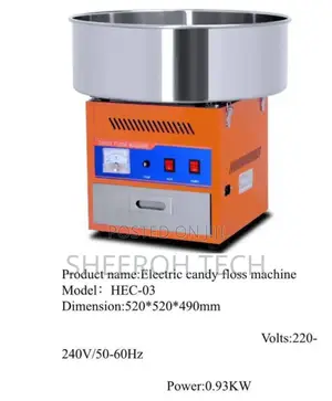 Electric Candy Floss Machine