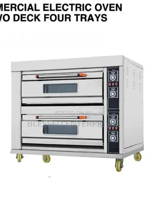 New Commercial 2 Deck 4 Tray/ Industrial Oven 2 Deck 4 Tray