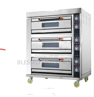 3 Deck 9 Tray Industrial Oven/ Commercial Premier Oven