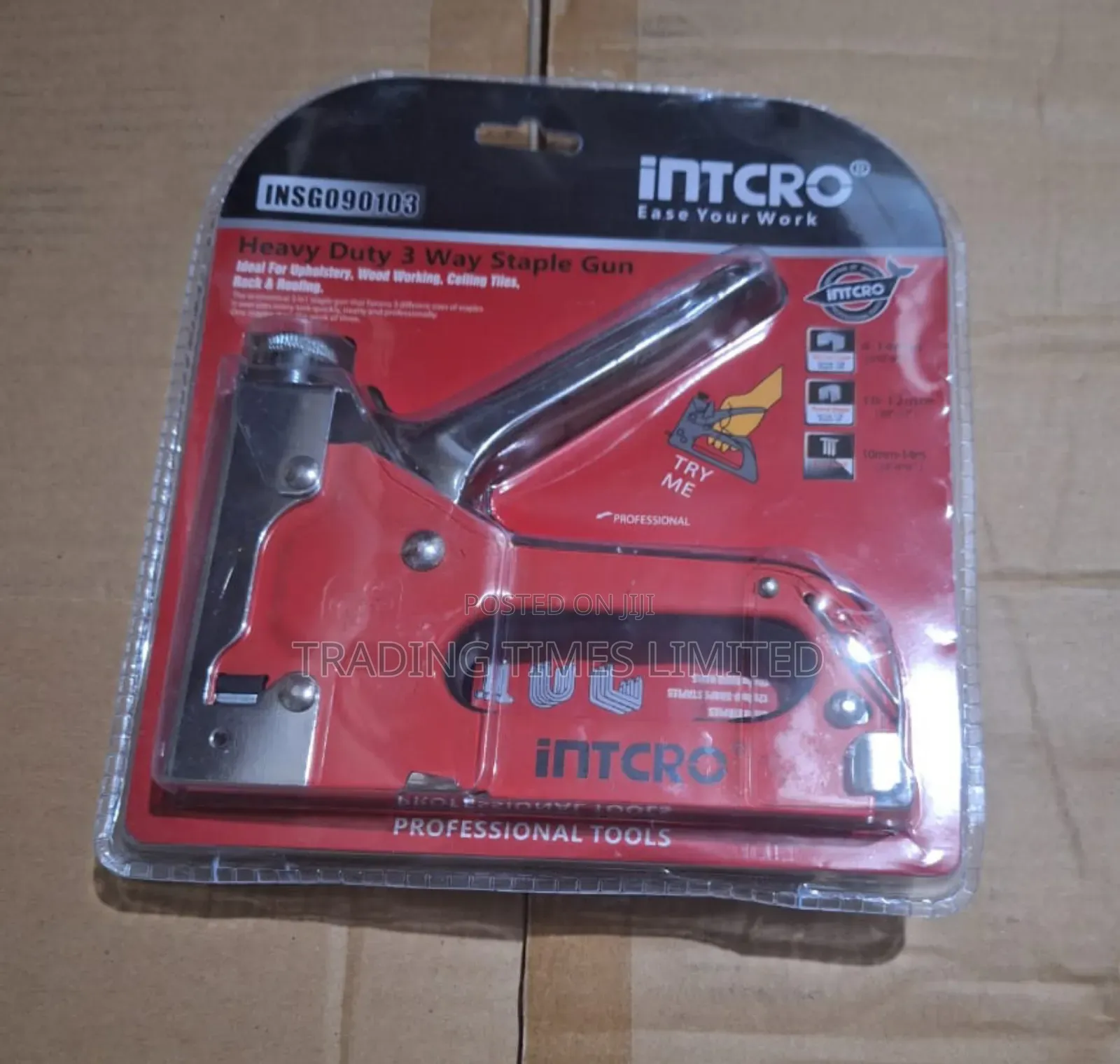 Heavy Duty 3 Way Staple Gun