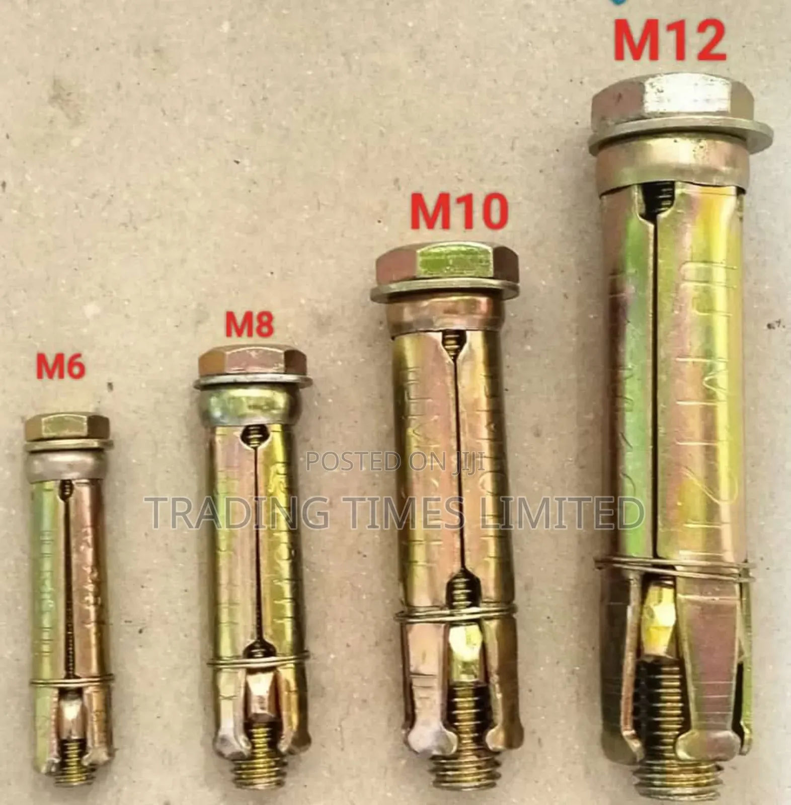 Raw Bolts Available