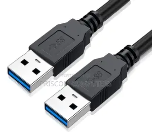 USB to USB 3.0 Cable a Male to a Male for Data Transfer Hard