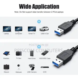 USB Cable Data Transfer Hard Drive Enclosure, Printer, Modem