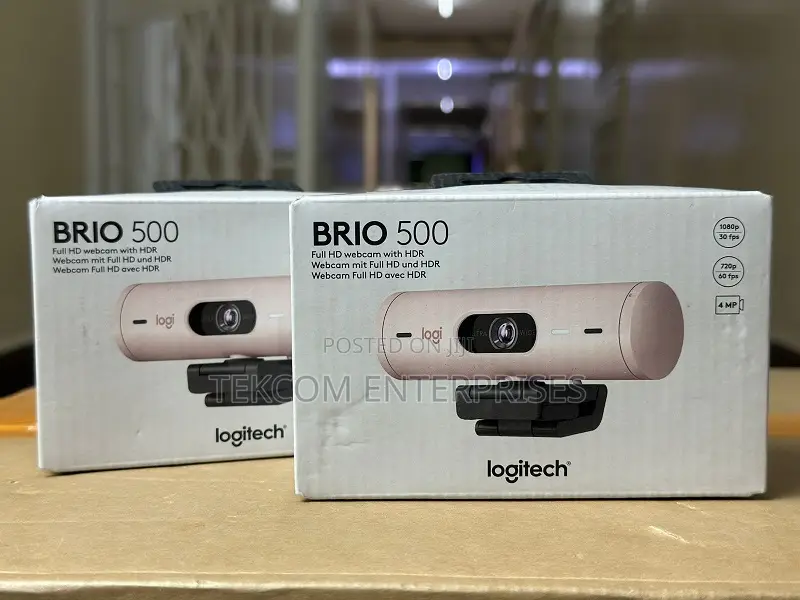 Logitech Brio 500** Brio 500 Webcam Available**