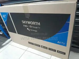 Skyworth 43" Inch, Fhd Smart Android/Google Tv, Bluetooth..