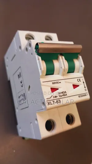 2pole MCB 63a 500VDC
