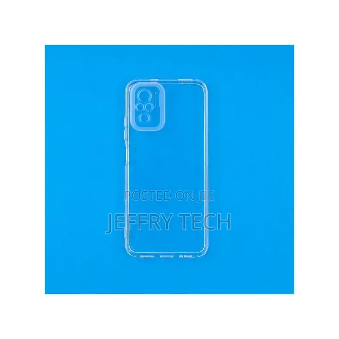 Redmi NOTE 10(4g)-Note 10S - Silicone Transparent Clearcover