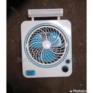 Table Fan With Light