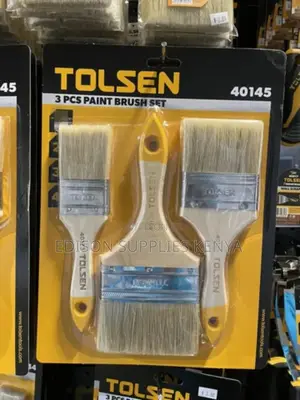 Paint Brushes Tolsen 3pcs Paint Brush Set 2", 3", 4" Roller