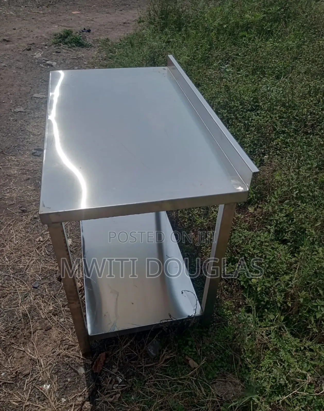 Impressive Shiny Stainless Table