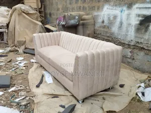 3 Seater Sofa, Beige Colour 