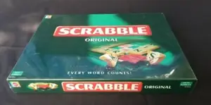 Scrabble 100 Letter Tiles Board Game