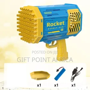 Bazooka 69 Hole Bubble Gun for Kids and Adults