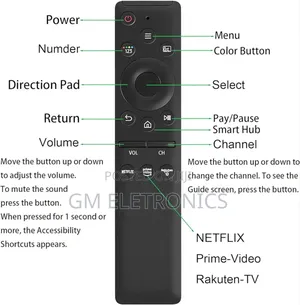 Universal Remote for Samsung Smart-Tv LCD LED Uhd Qled TV