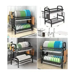 2 Layer Dish Heavy Duty,Dish Rack