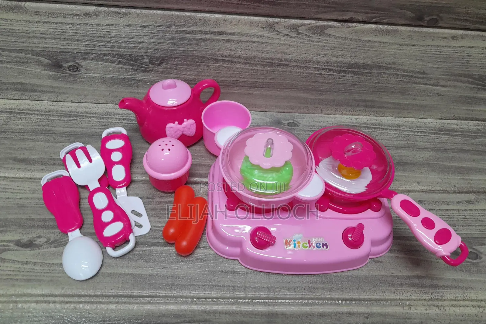 Pink Kitchen Play Set*